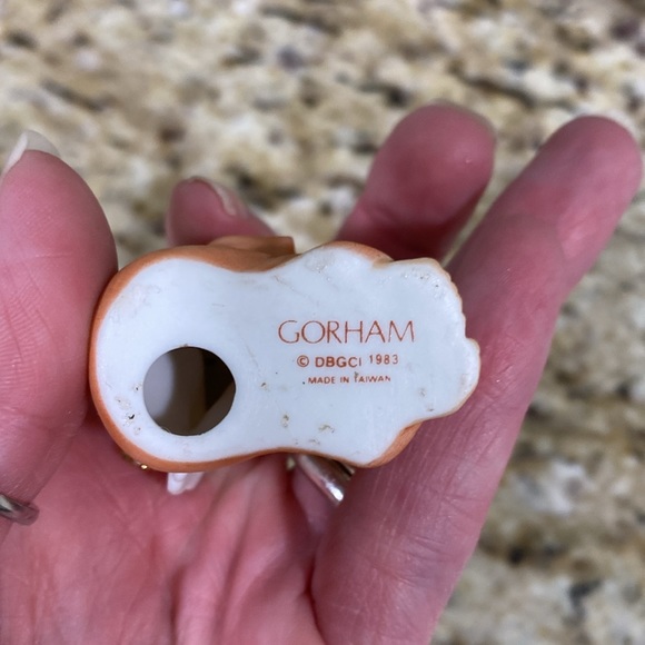 Vintage 2 Pc Gorham Angel Figurine Ornaments 1983 - Picture 13 of 15